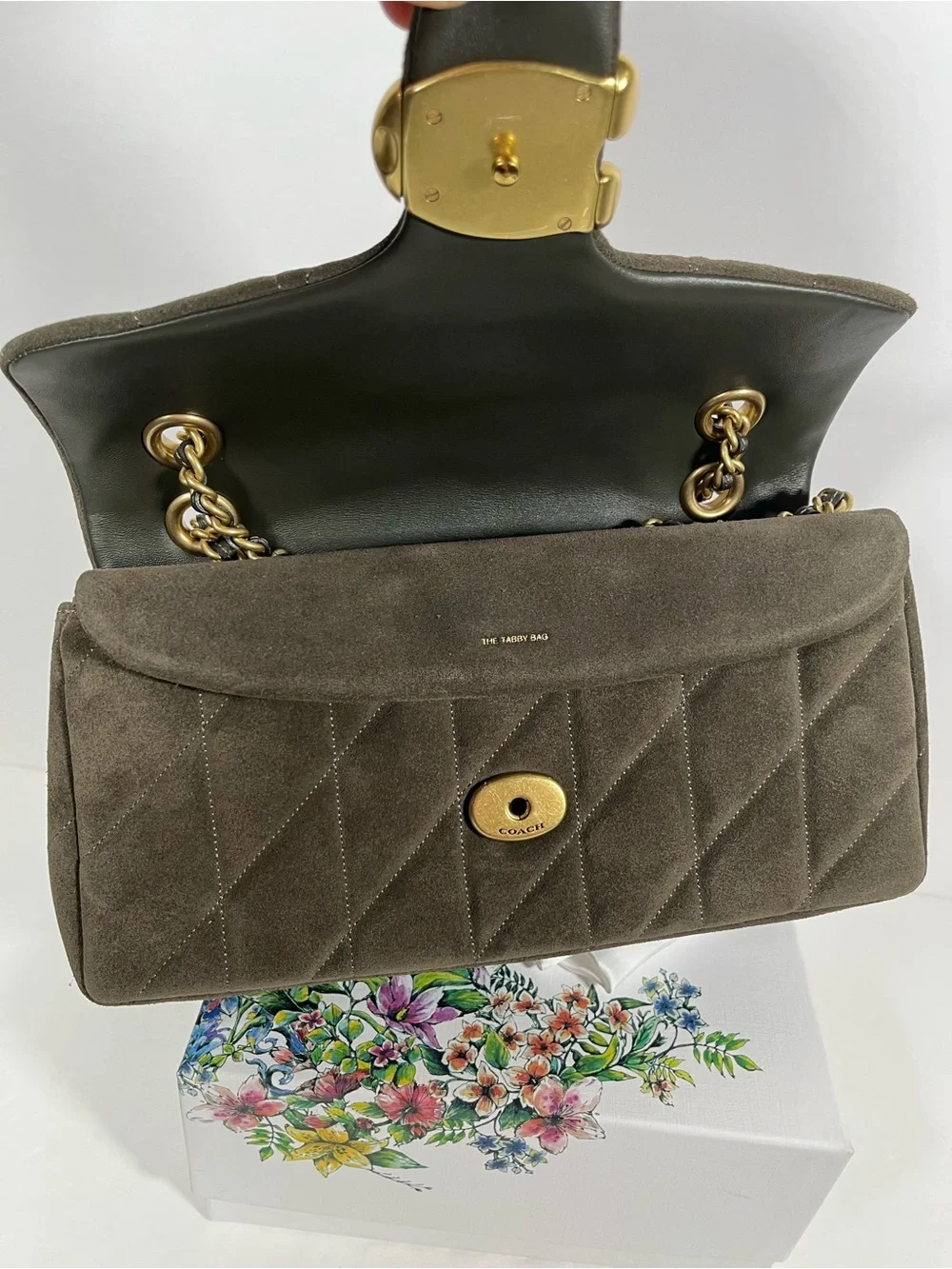 Coach Tabby Shoulder Bag 26 With Quilting  $550 NWT - Picture 5 of 9